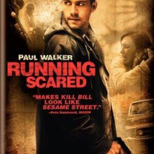 Paul Walker Running Scared R By Media Blasters DVD Action Thriller Fast Paced